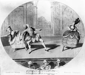 Uma cena do balé &39;Jason et Medee&39;, 1781